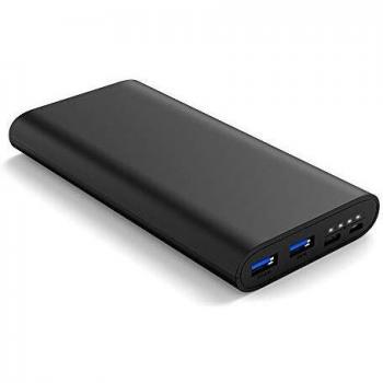 Dual USB 26K mAh Power Bank with LED Lights