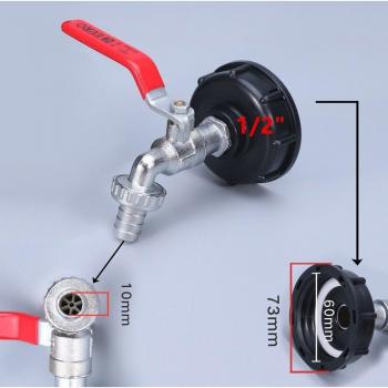Outil de Vidange Métallique S60x6 pour IBC