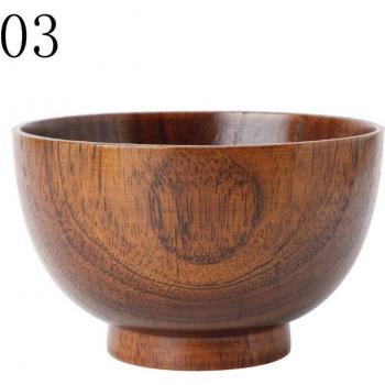 Tazón Grande y Pequeño de Madera Infantil