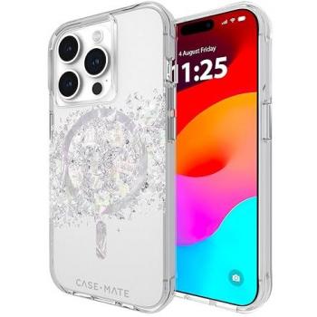 Cover CaseMate CM051478 Funda Nacarada para iPhone 15 Pro Magsafe