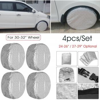 24-26/27-29/30-32 Autoreifen‑Abdeckungen – wasserfest, staubdicht – speziell für Wohnmobil & LKW