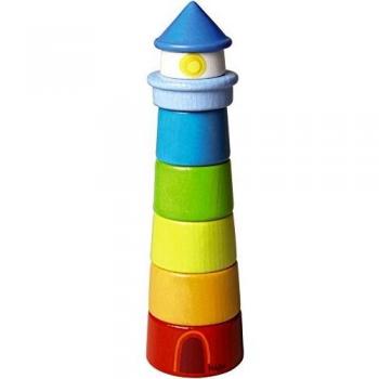 HABA Colorful Lighthouse Stacking Game
