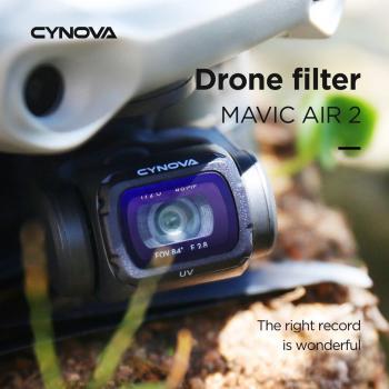 CYNOVA Quick Install Camera Lens Filters for Mavic Air 2