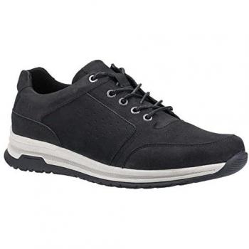 Hush Puppies Joseph Leder Schnürschuhe für Herren in Schwarz