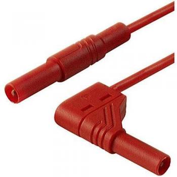 SKS Hirschmann MLS SIL WG 200/1 2m Red Banana Plug Test Lead