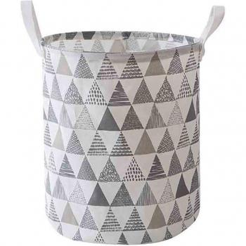 Cesto de Algodón Reforzado, Bolsa de Lavado Compacta