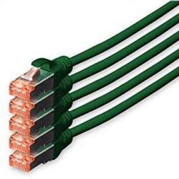Digitus CAT 6 S/FTP patch cord, 5 units