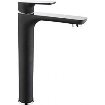 Rubinetto lavabo 4025CB di alta qualità in nero opaco