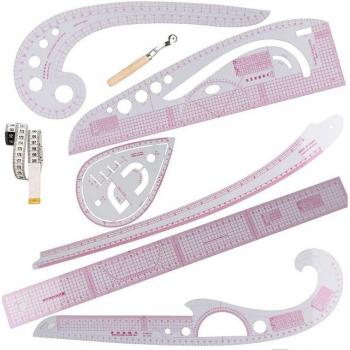 Artracyse Curves Fabric Ruler