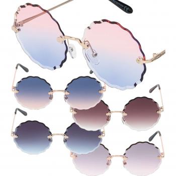 BEZLIT Farbige Linsen Retrosonnenbrille