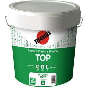 Pintura plástica blanca mate 5 kg