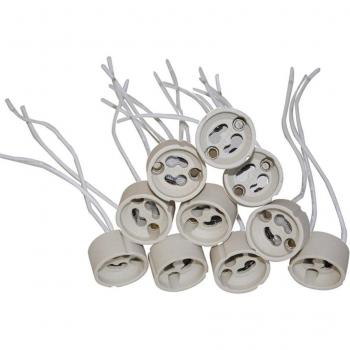 10pcs GU10 Connector with Cable for Light Fixtures