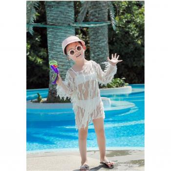 STAERK Girls Cross Back Tankini Swimsuit