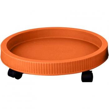 Portable Round Pot Stand with Removable Tray