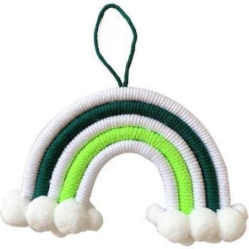 Handmade Rainbow Wall Decor for Kids' Spaces