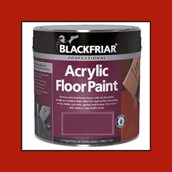 Blackfriar 5‑Liter Tile Red Acrylic Floor Paint – High Wear Resistance