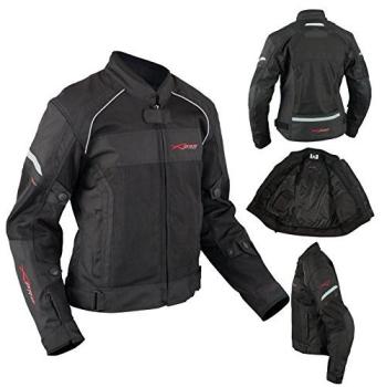 Giacca Moto A‑Pro Sport Peak Donna Nera XL