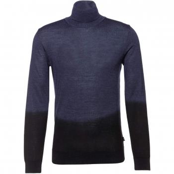 BOSS Herren Rollkragenpullover Blau XXL Laparo