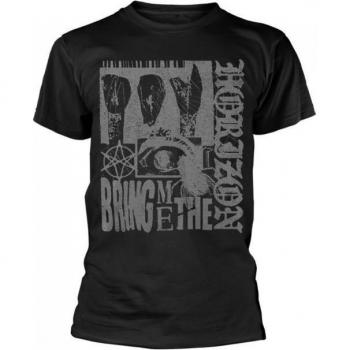 Maglietta Unisex Bring Me The Horizon Bug Nera