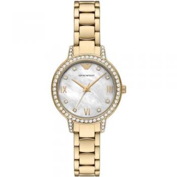 Damenuhr Emporio Armani Cleo Oro 32 mm