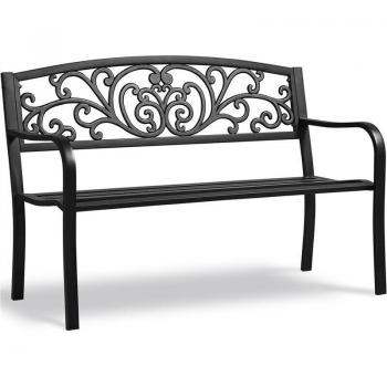Banco Terraza 127x63x86,5 cm de Yaheetech