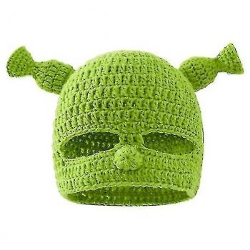 Sombrero Verde Shuriken de Shrek en Punto – Halloween