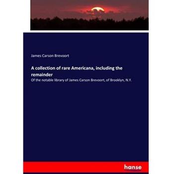 A collection of rare Americana including the remainder