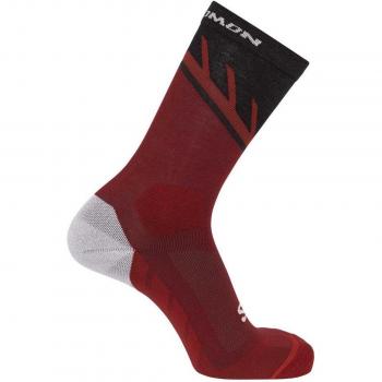Chaussettes Salomon Speedcross Rouge Noir