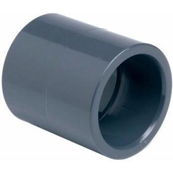 PVC‑Sicherungsmuffe 63 mm – Doppel