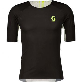 Top de Vélo Scott RC Run Ultra Été Noir Jaune
