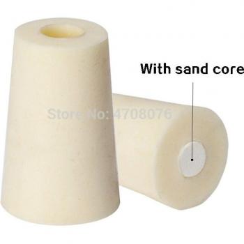 Cubierta de Goma Sellada con Núcleo de Arena para Botella Cónica