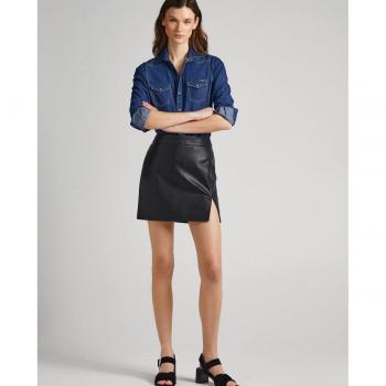 Falda corta con abertura frontal Pepe Jeans Maar