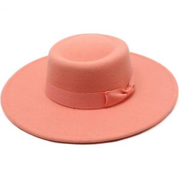 Fedora Redonda de Fieltro