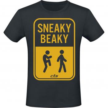 T-Shirt Gaming Counter-Strike 2 Sneaky Beaky Uomo Nero XL