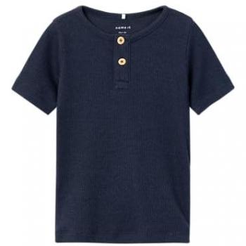 Name IT Kurzarmshirt „NMMKAB TOP NOOS“ – Grau