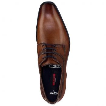 LLOYD Herren Godwin Derbys, Cognac 3, 48.5 EU