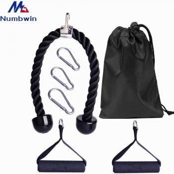 7-Piece Gym Cable Set for Tricep and Abdominal Workouts