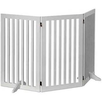 Barrière de sécurité réglable pour intérieur en blanc