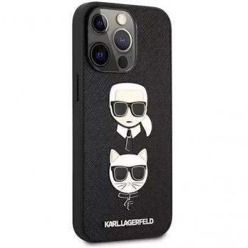 Étui Saffiano Karl Lagerfeld pour iPhone 13 Pro Max
