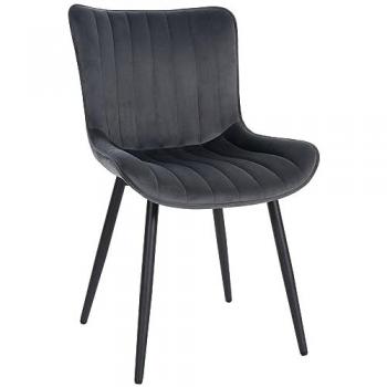 Sedia Visitatore Largo Grigio Scuro