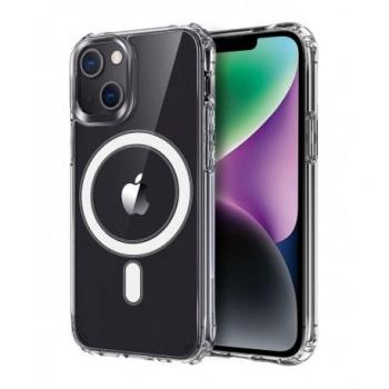 Funda Magnética Qi Transparente para iPhone 14 Plus