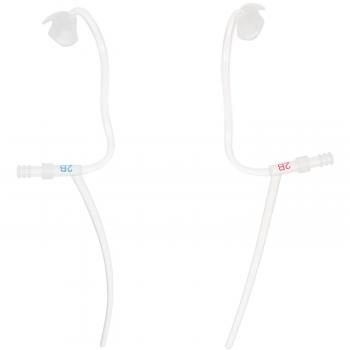 Paquet de tubes d’aide auditive transparents 6,5 × 2 cm