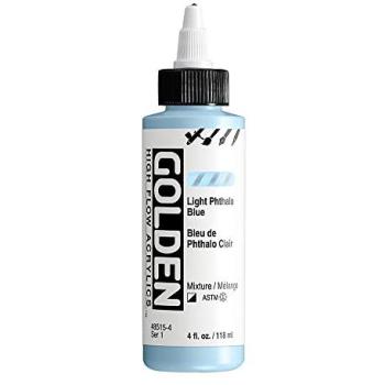 Phthalo Blue S1 – Golden High Flow 4 fl oz Bottle