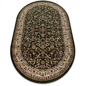 Royal Adr Oval Teppich von Rugsx, grün, 100 × 180 cm