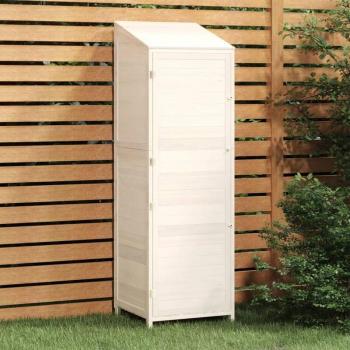 Armoire de Jardin Blanc Prolenta 55x52x174,5 cm