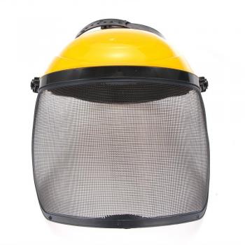 Casque de tondeuse avec visière en maille pleine