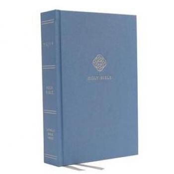 Catholic Bible Press NRSV, Catholic Bible, Journal Edition, Cloth over Board, Blue, Comfort Print