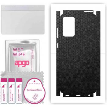 Galaxy A72 Full Wrap Honingraat Schuifplaat