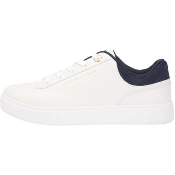 Tommy Hilfiger Women's White PU Sneaker – EU 36 (US 6)
