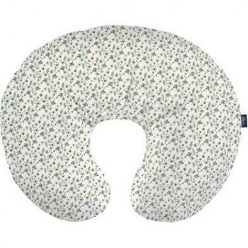 Cuscino allattamento Medium Alvi® Petit Fleurs verde/bianco